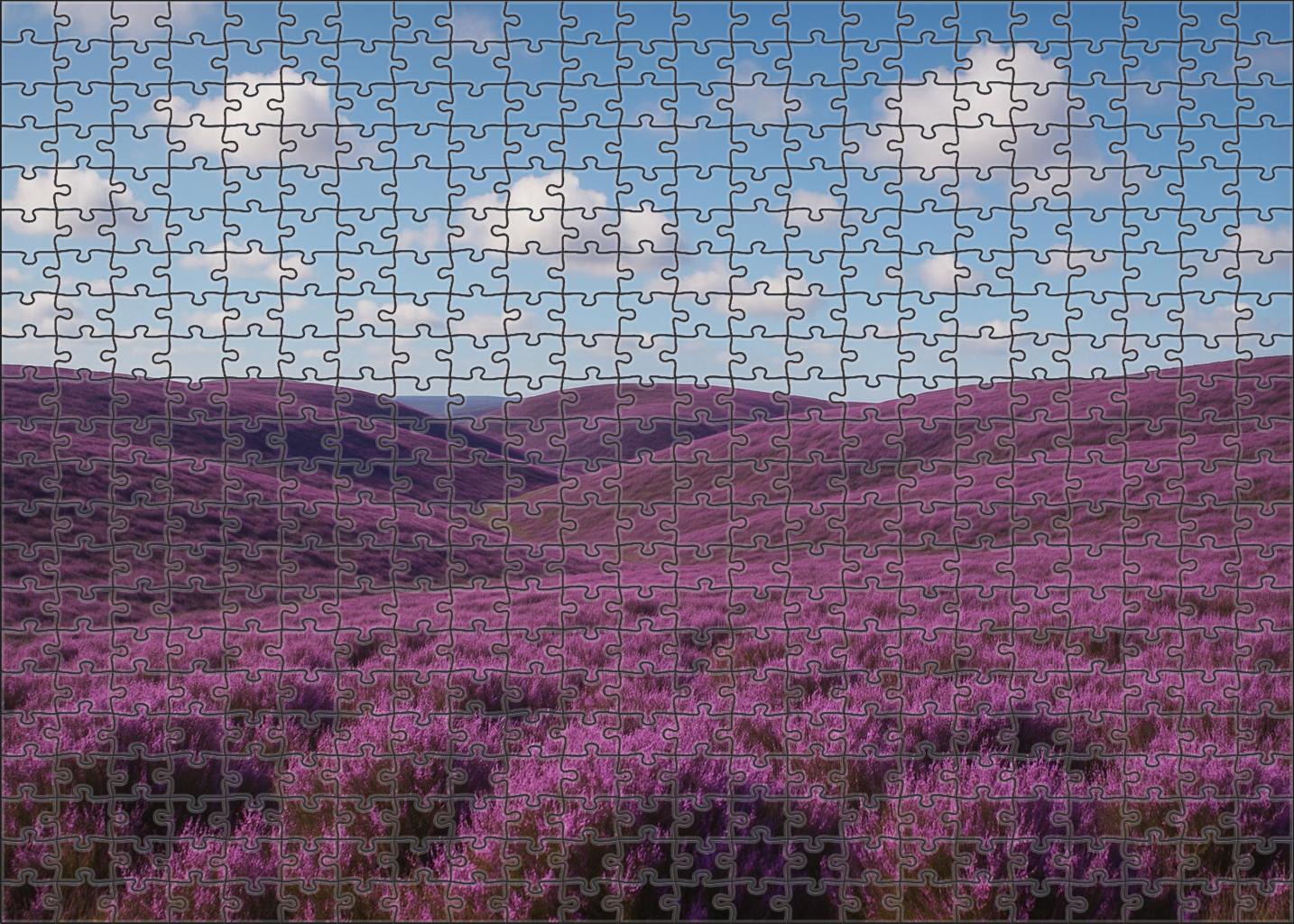 Highland Heather Moorland 300 Piece Puzzle