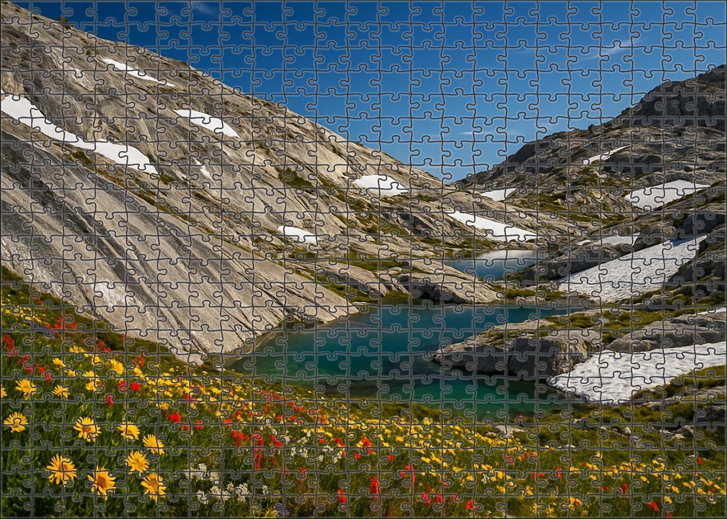 Frosted Granite Basin 200 Piece Puzzle