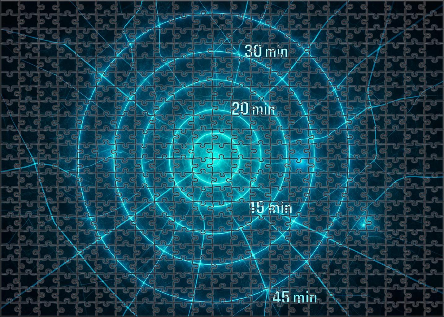 Radial Isochrone Network Mini Puzzle