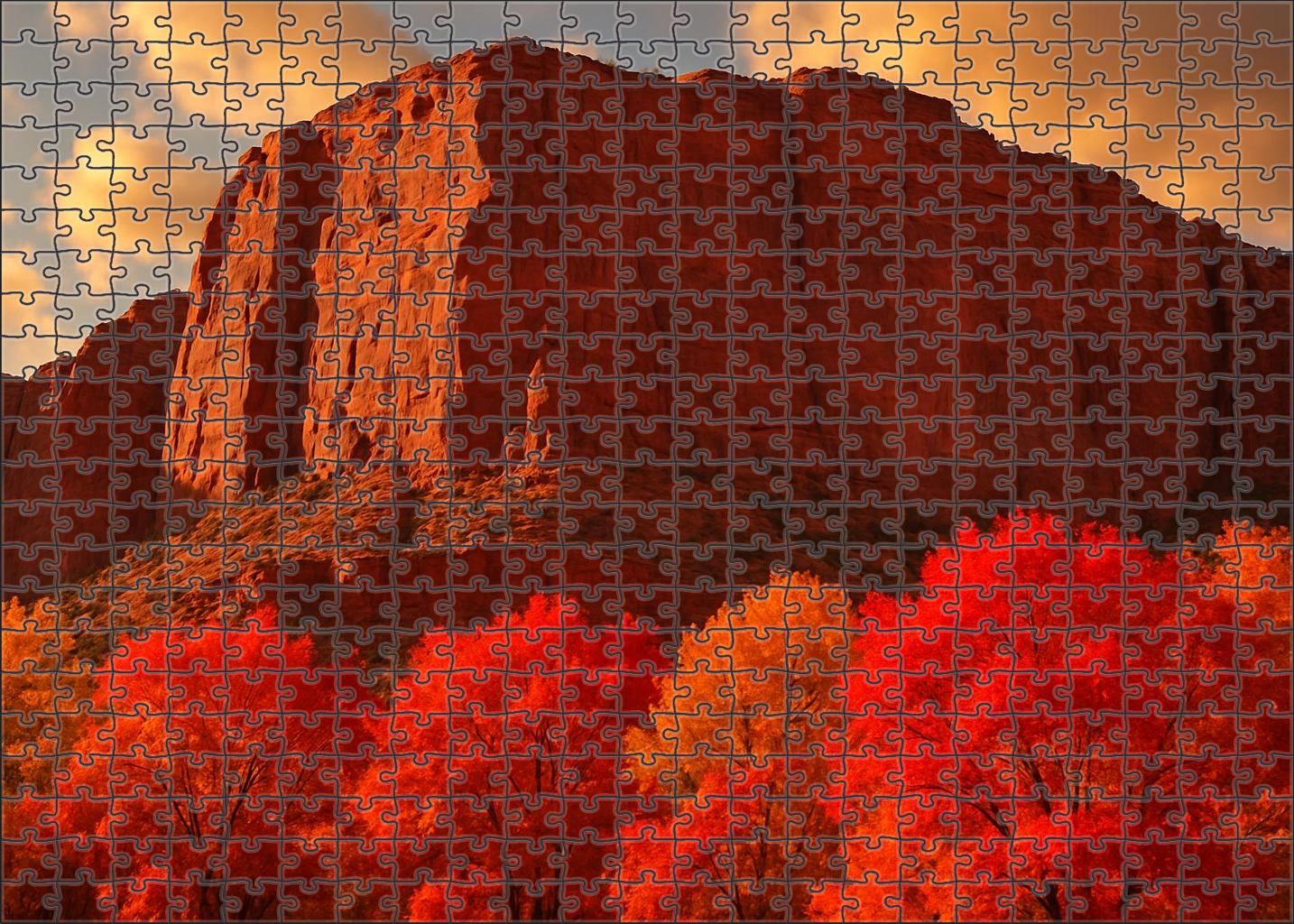 Amber Autumn Escarpment Challenging Puzzles