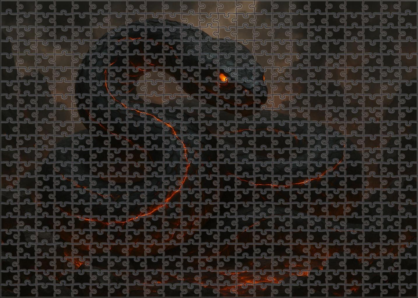 Cindercoil Basilisk 300 Piece Puzzle