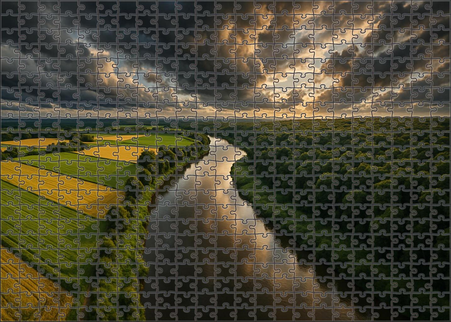 The Oxbow 50 Piece Puzzle