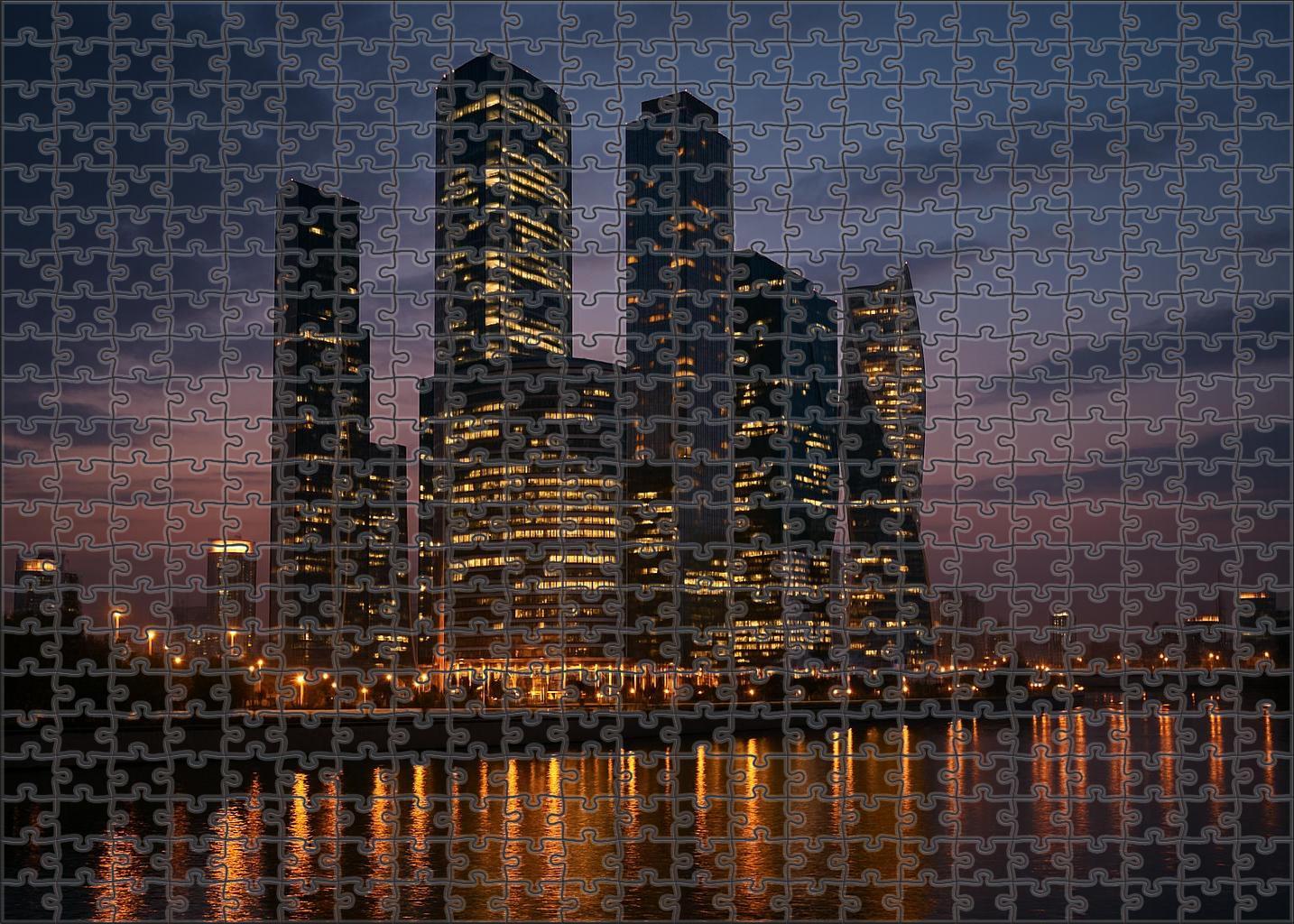 Frankfurt Financial Skyline Germany's Premier Banking Hub Crowned By The Commerzbank Tower Puzzle Challenge