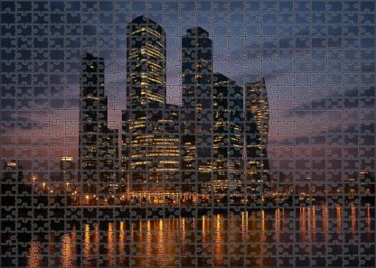 Frankfurt Financial Skyline Germany's Premier Banking Hub Crowned By The Commerzbank Tower Puzzle Challenge