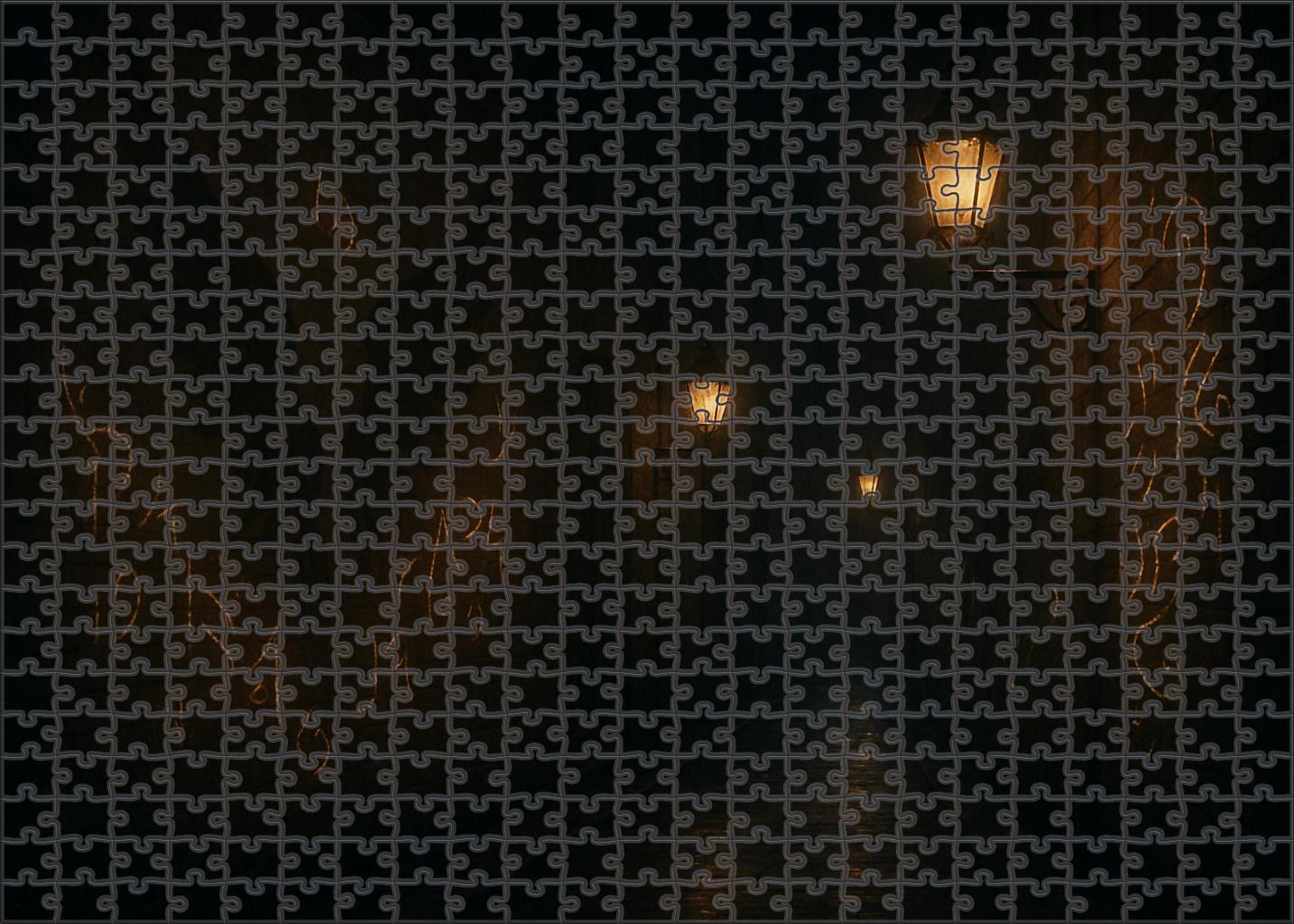 Modern Fantasy Urban Legends Mythical Creatures In Concrete Jungles 20 Piece Puzzle