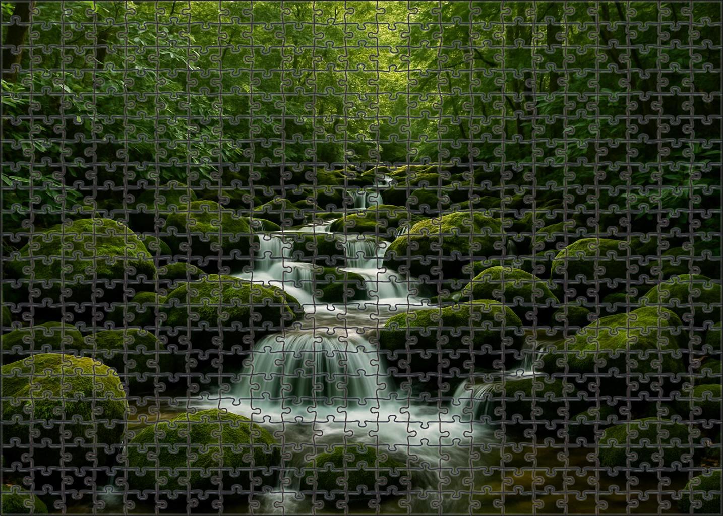 Whispering Laurel Tiers Large Format Puzzle
