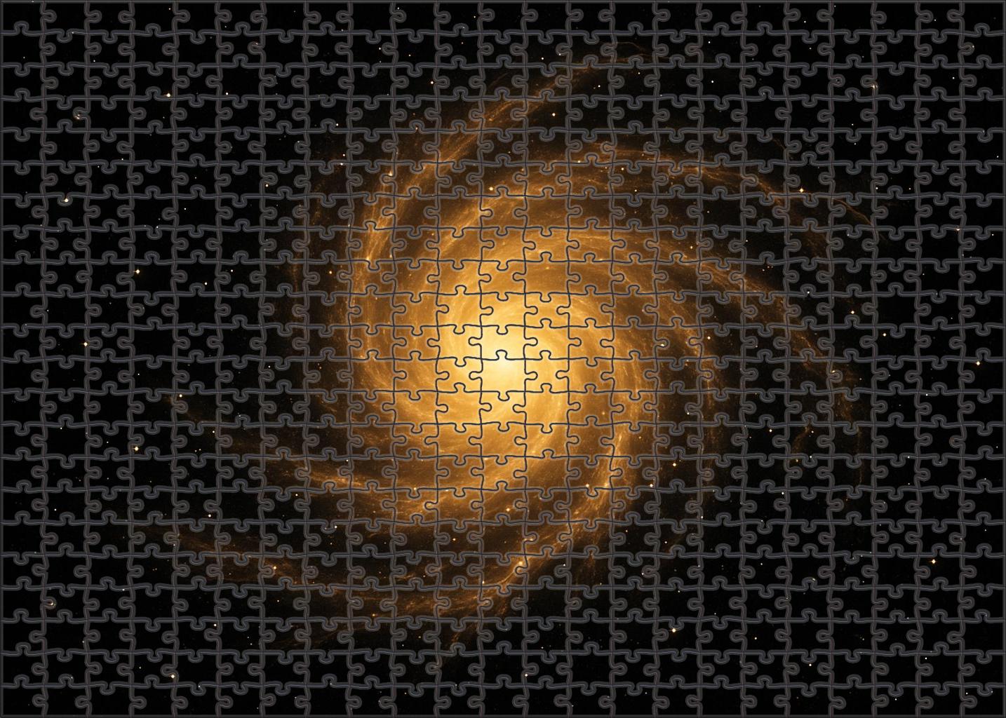 Golden Spiral Nebula 100 Piece Puzzle