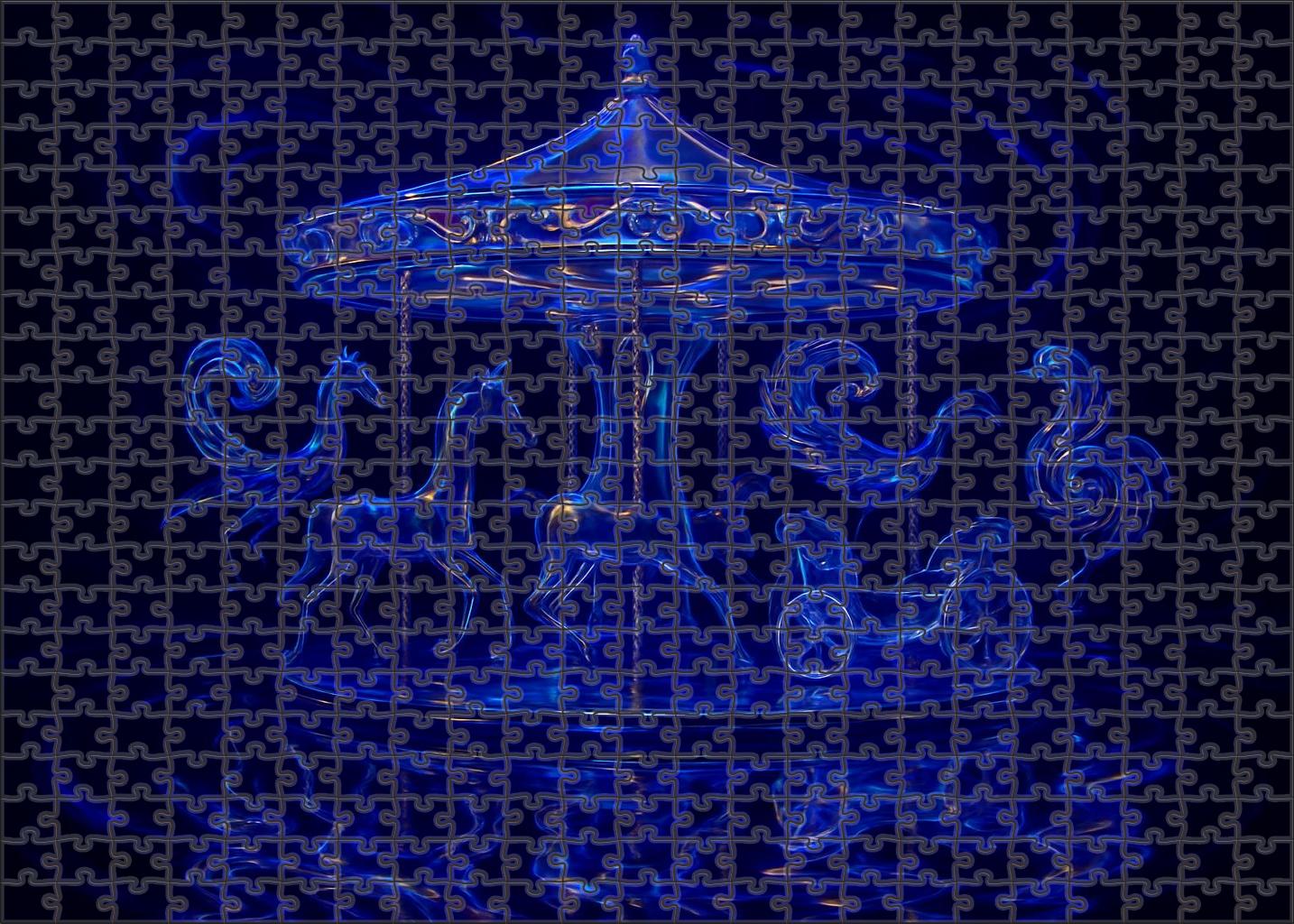The Surreal Carousel Of Twisted Reflections Puzzle For Adults