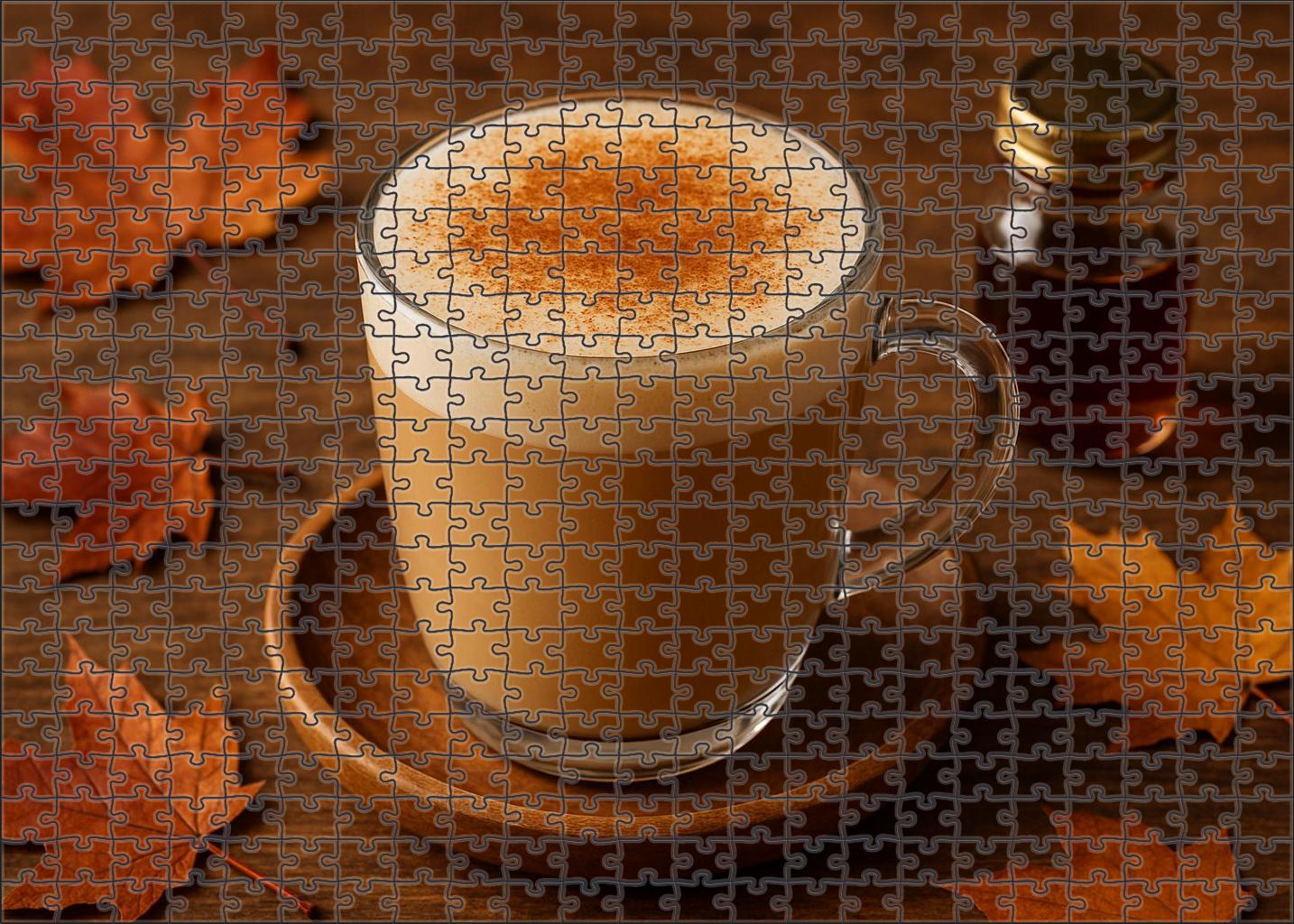 Maple Spice Latte Blend Puzzle Fun
