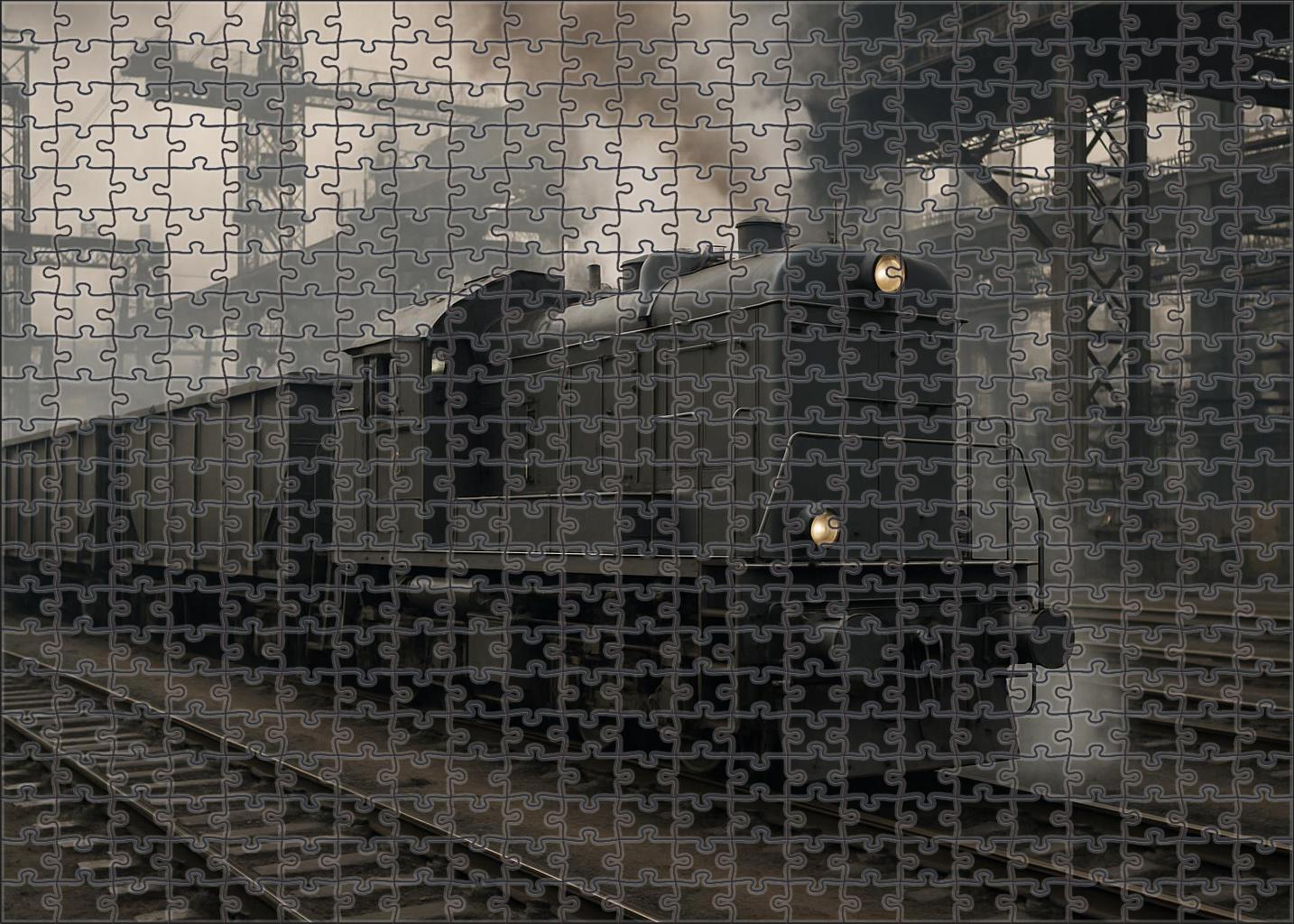 Ironclad Industrial Shunting Locomotive Mini Puzzle