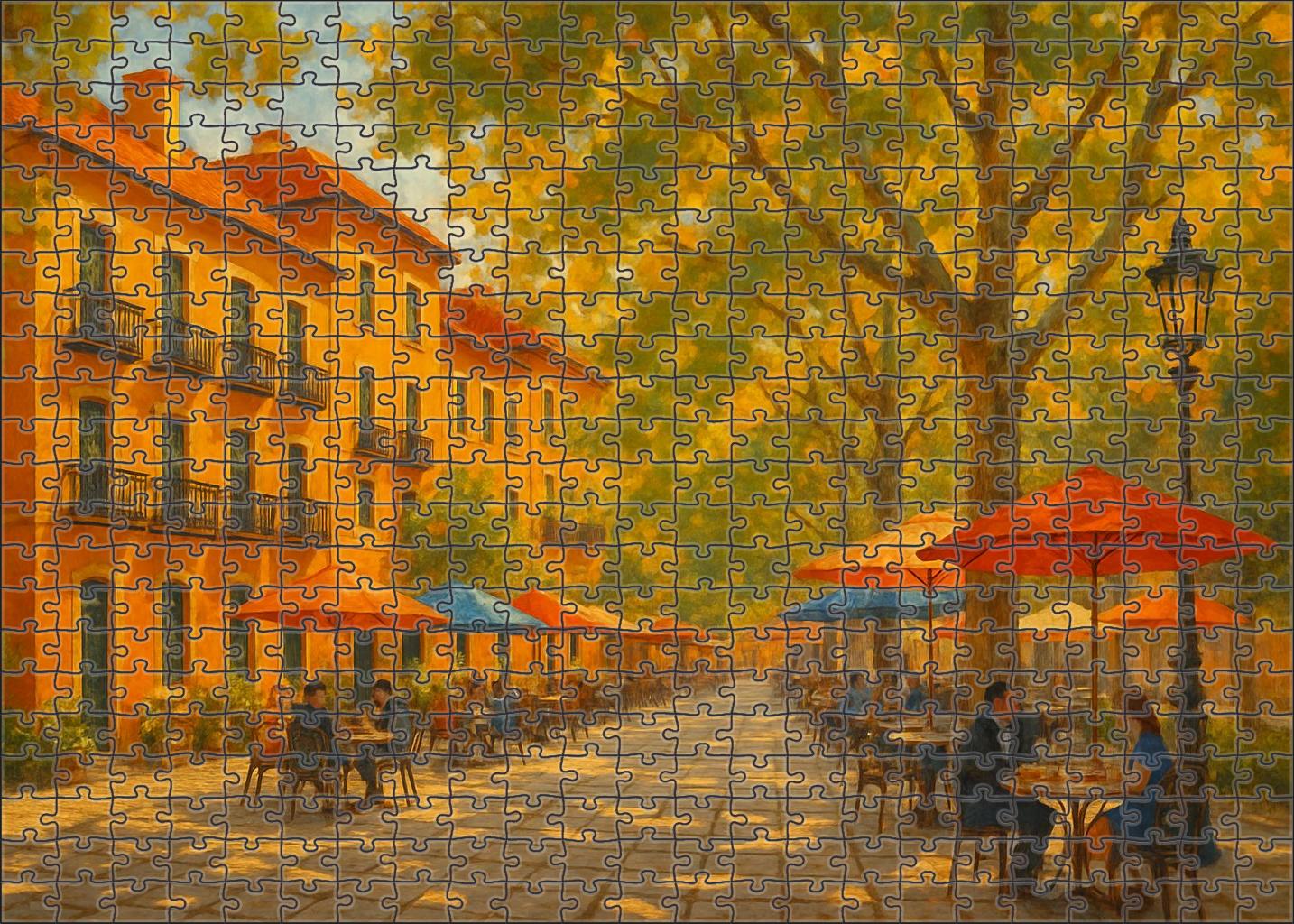 Saffron Boulevard 200 Piece Puzzle