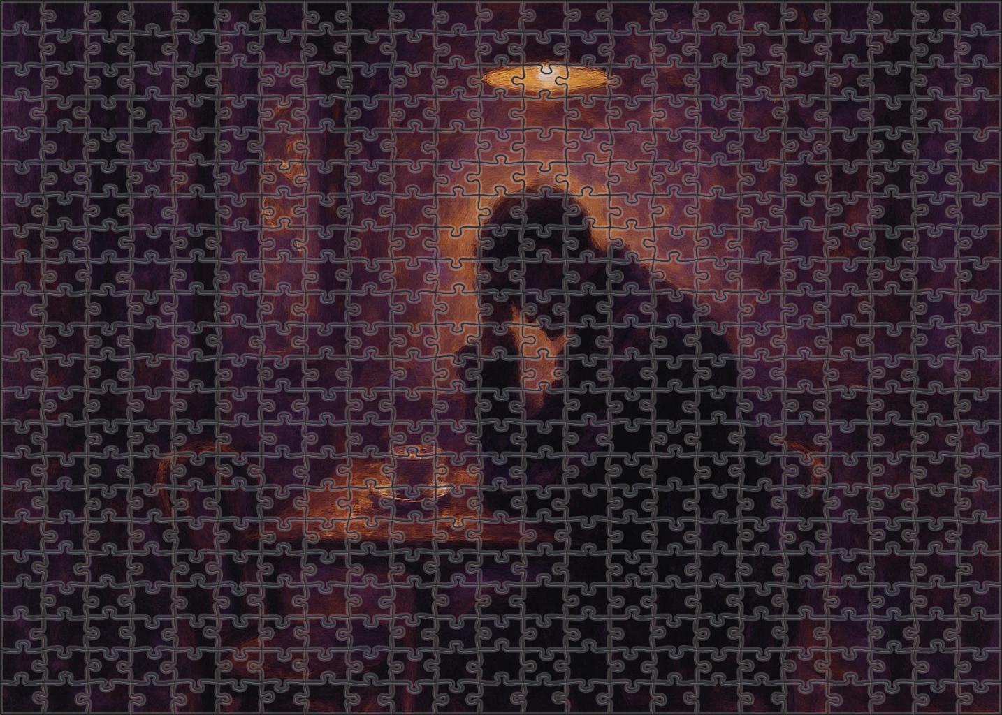 Serenade Of Shadows Large Format Puzzle