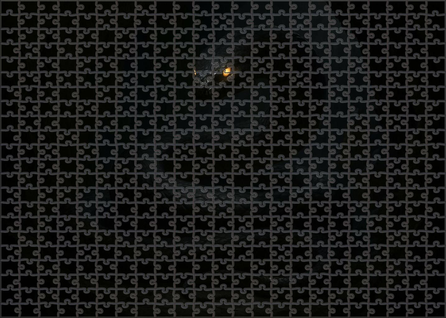 Obsidian Fang Basilisk 50 Piece Puzzle