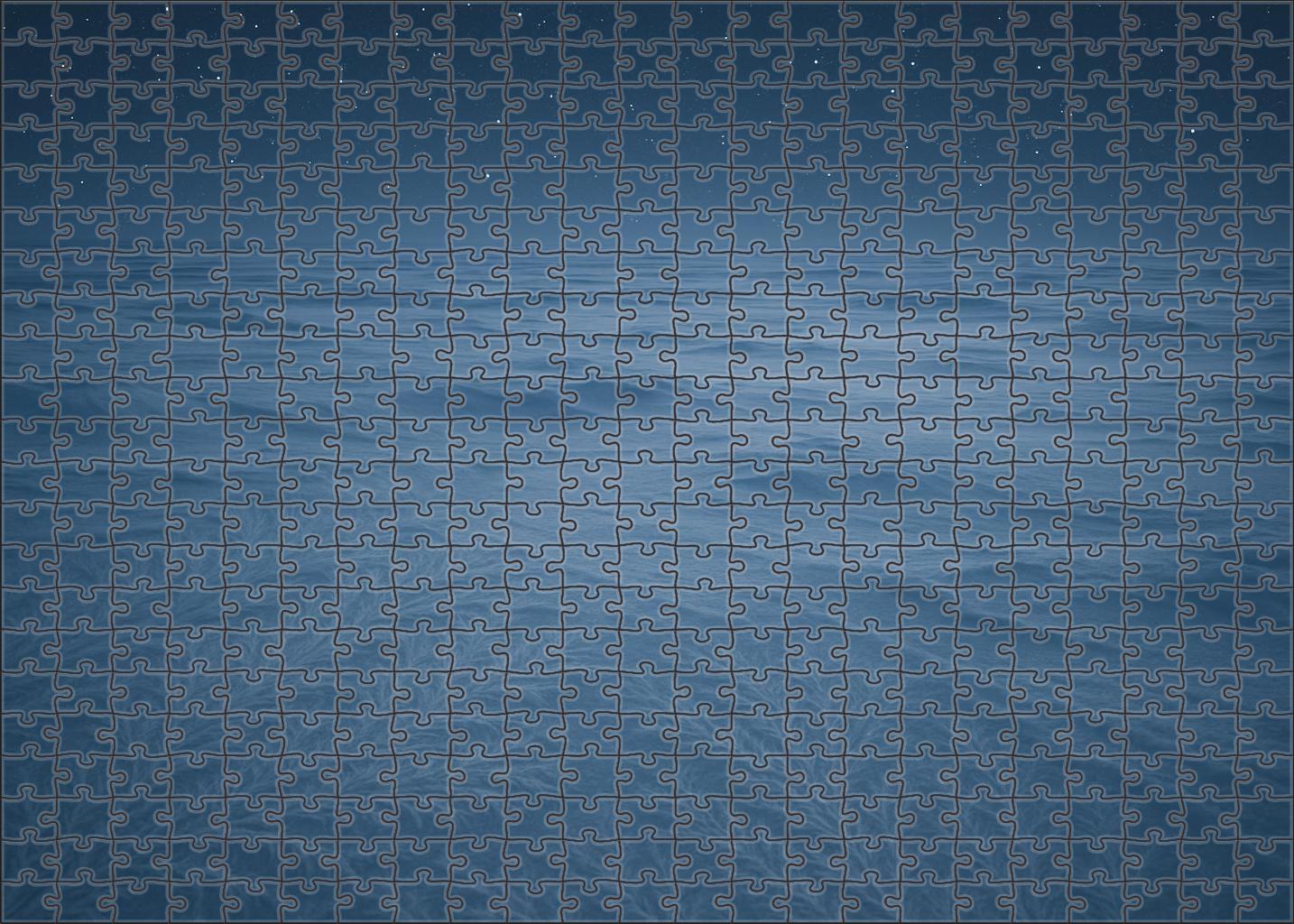 Frozen Moonlight Plains Large Format Puzzle