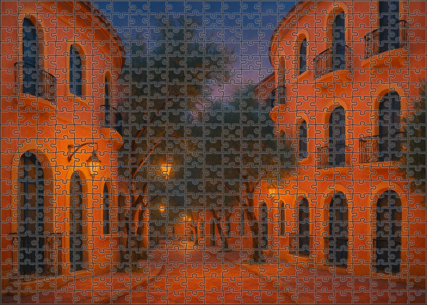 Coral Crescent 20 Piece Puzzle