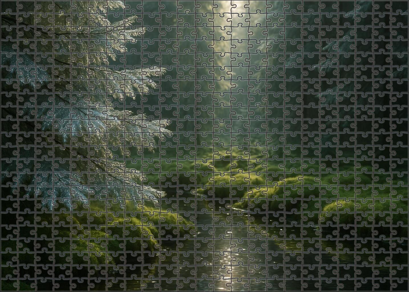 Silver Pine Hollow Puzzle For Kids