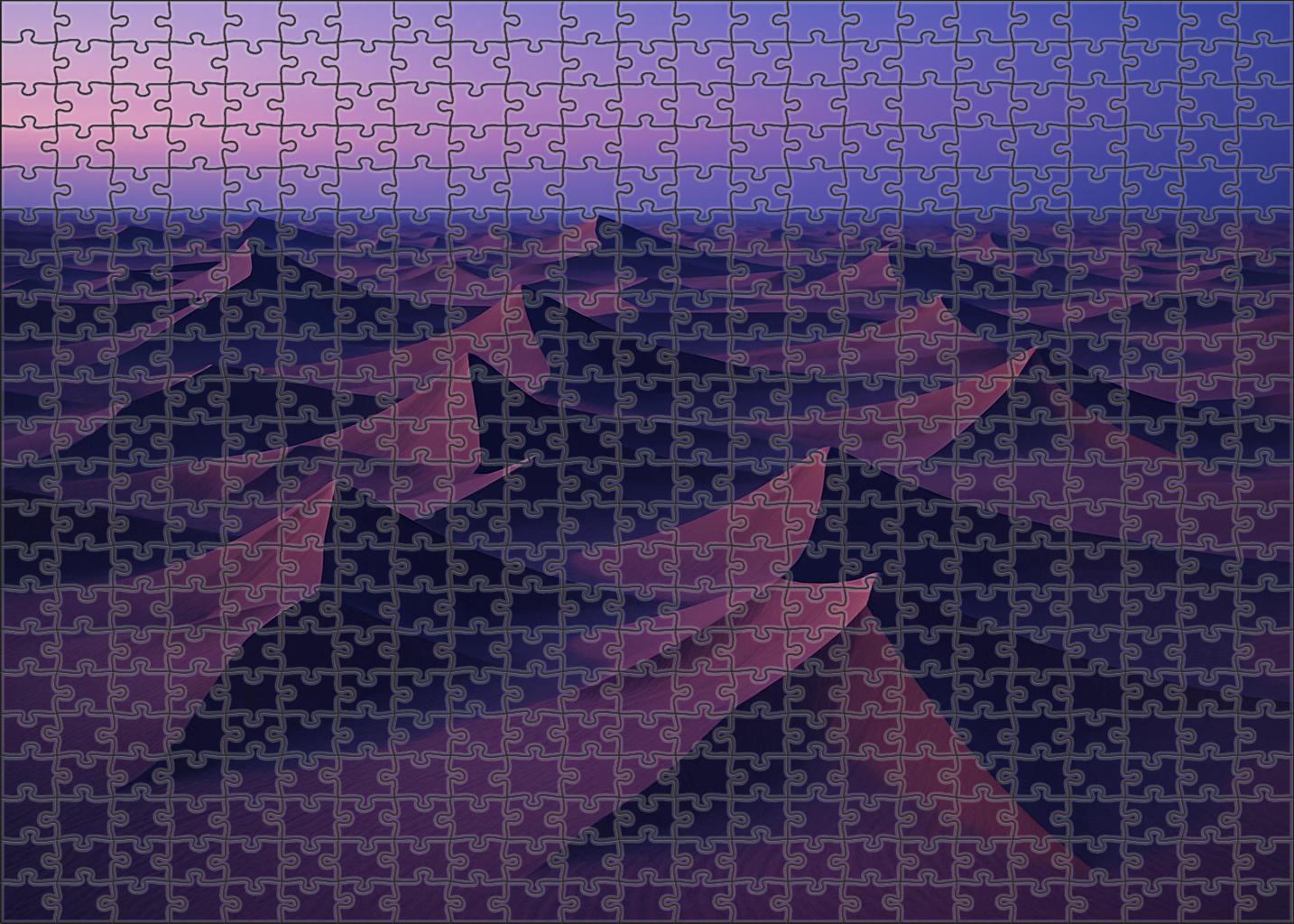 Twilight Star Dunes Unique Puzzle Design