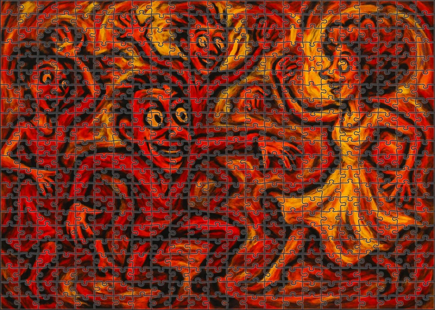 The Carnival Of Life 50 Piece Puzzle