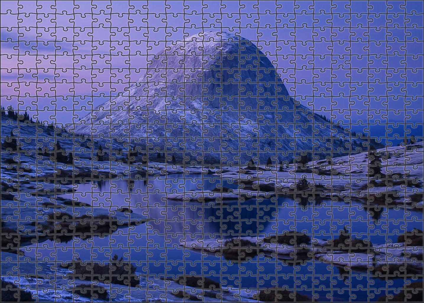 Glacial Twilight Dome 20 Piece Puzzle