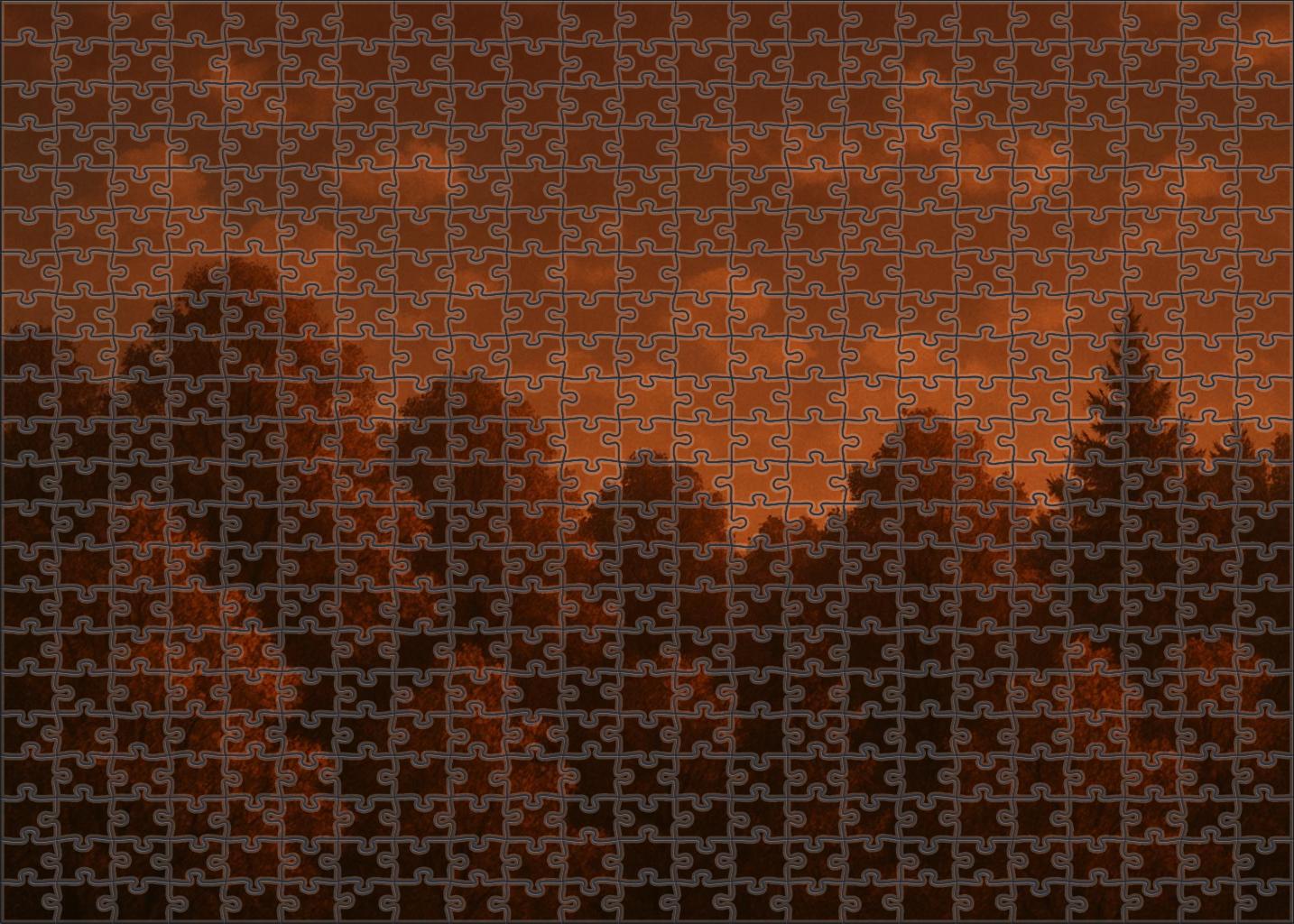 Copper Twilight Canopy Challenging Puzzles