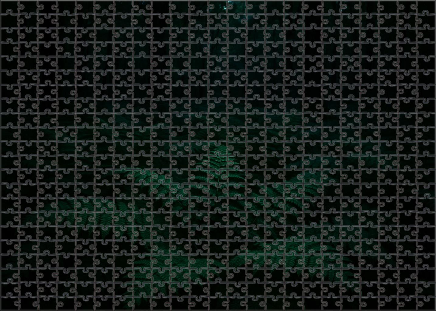 Twilight Fern Hollow Large Format Puzzle