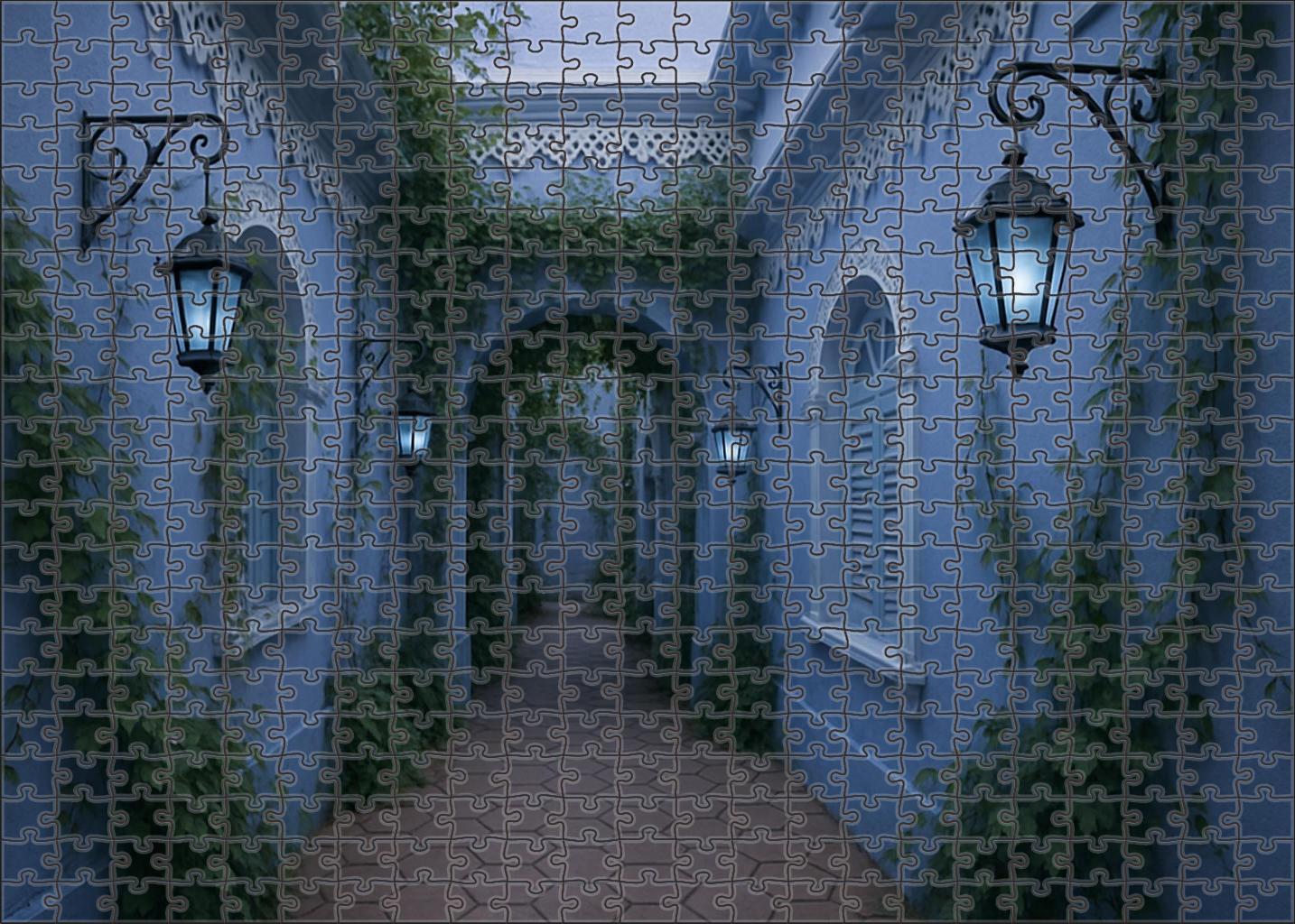 Periwinkle Passage 200 Piece Puzzle