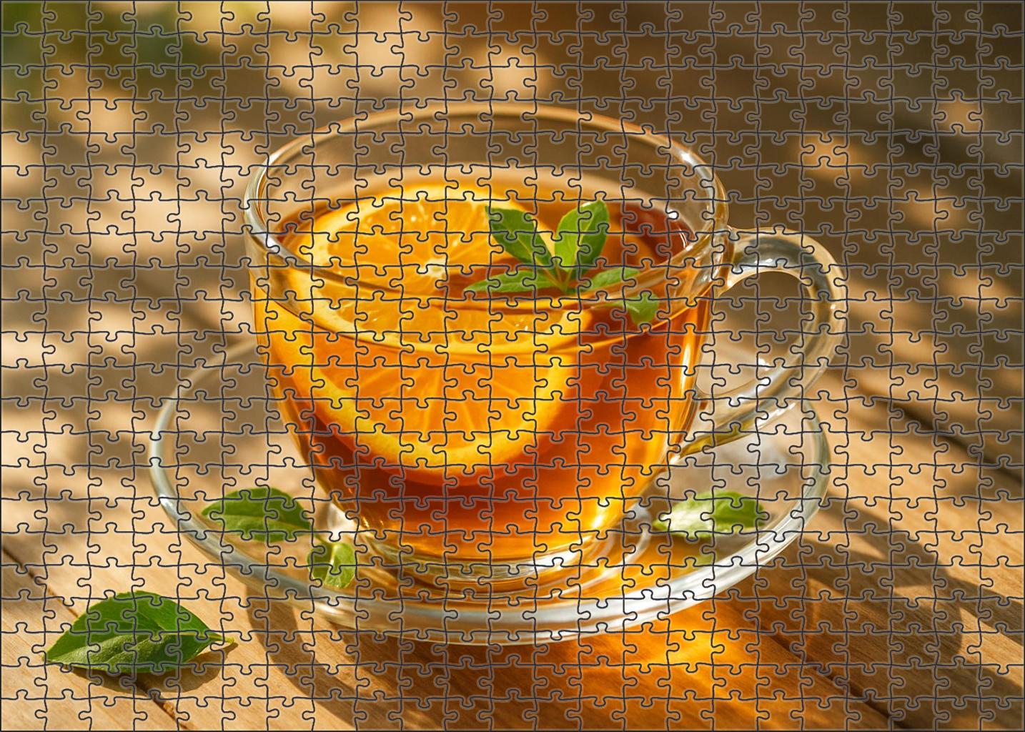 Citrus Meadow Black Tea 300 Piece Puzzle