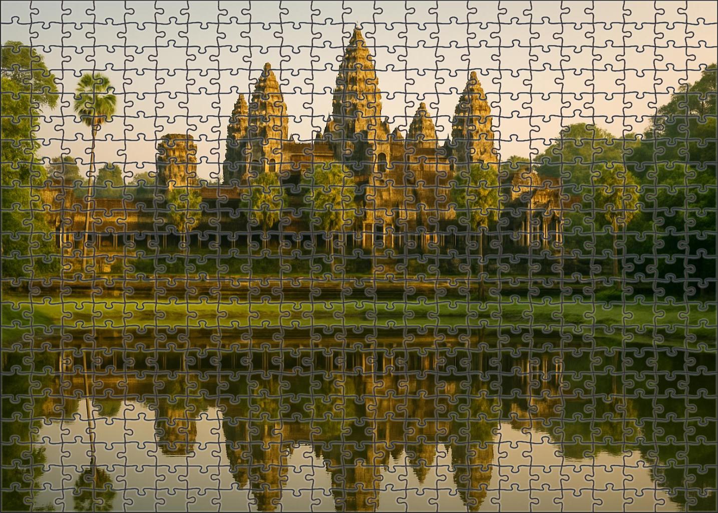 Angkor Wat Siem Reap Cambodia Identified By 8230 Of Global Travelers As A Vast Temple Complex Of Ancient Devotion Unique Puzzle Design