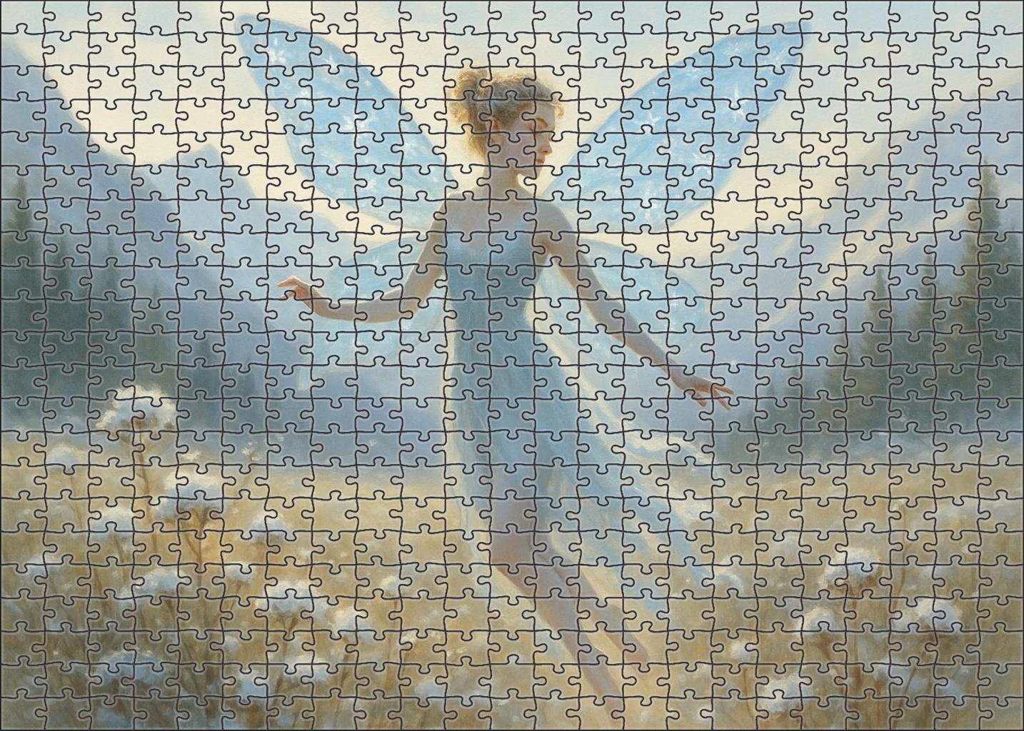 Frostbloom Sylph 300 Piece Puzzle
