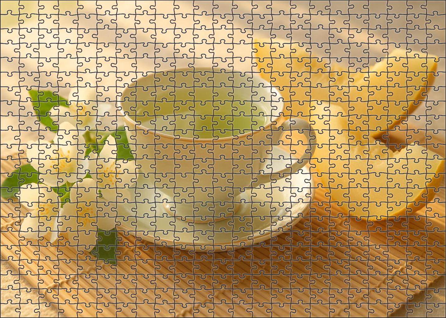 Velvet Dawn Green Tea Puzzle Collection