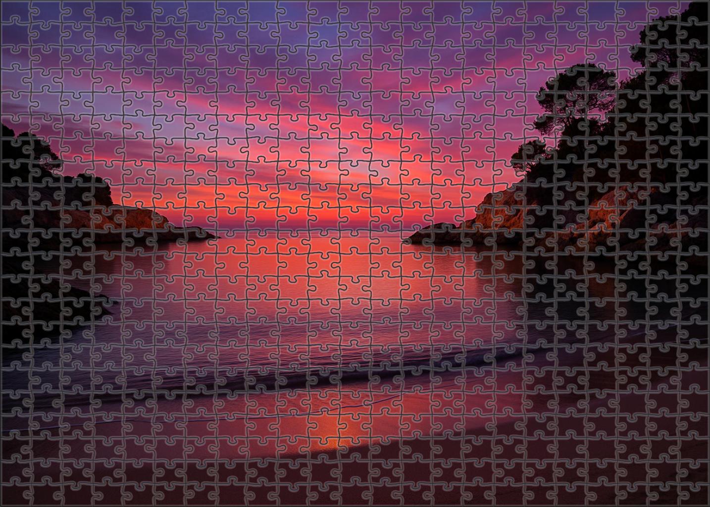 Twilight Harbor Cove 50 Piece Puzzle