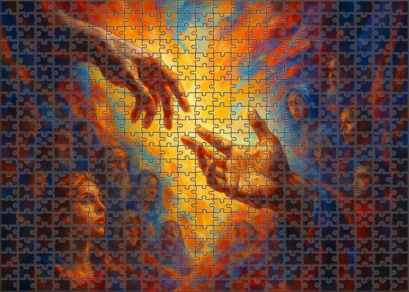 The Creation Of Adam Puzzle For Adults