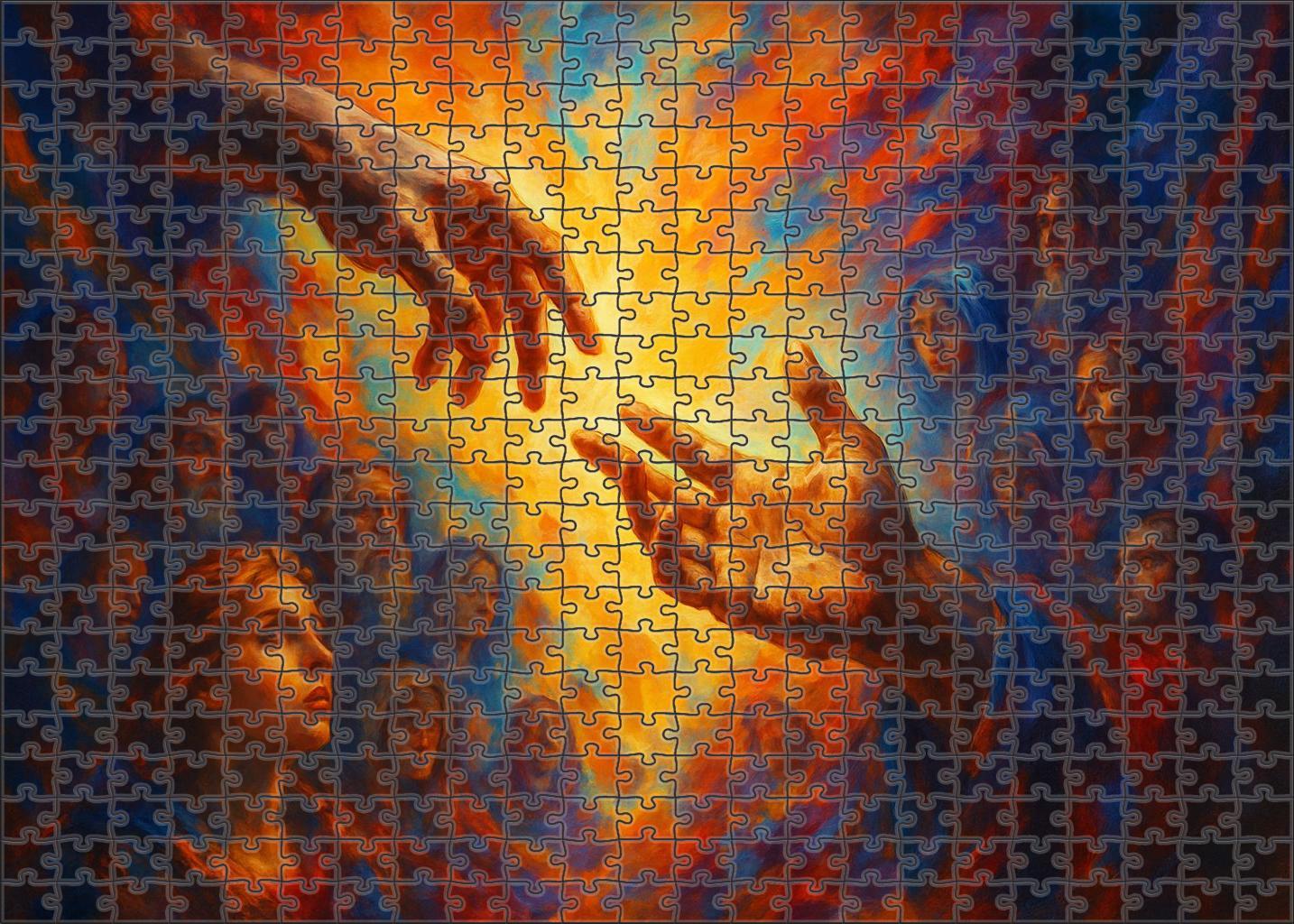 The Creation Of Adam Puzzle For Adults
