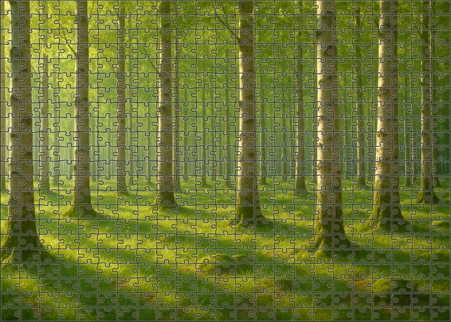 Silent Birch Expanse Puzzle Collection