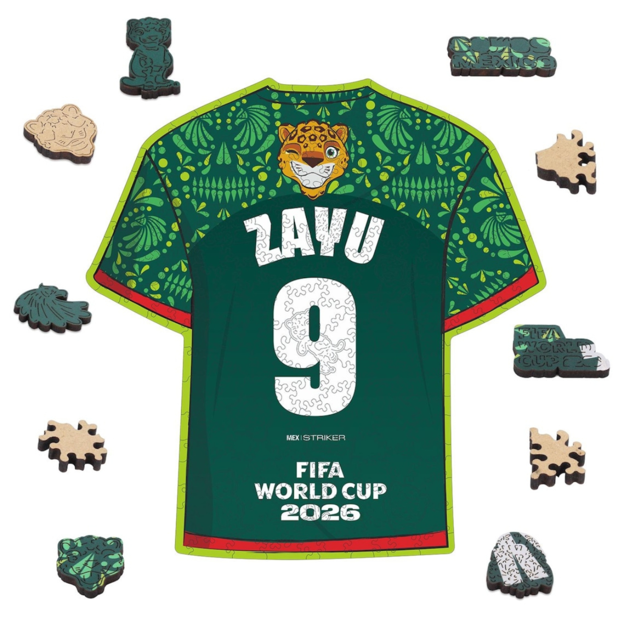 Pack Of 200 Fifa Mexico 2026 Mascot Puzzle