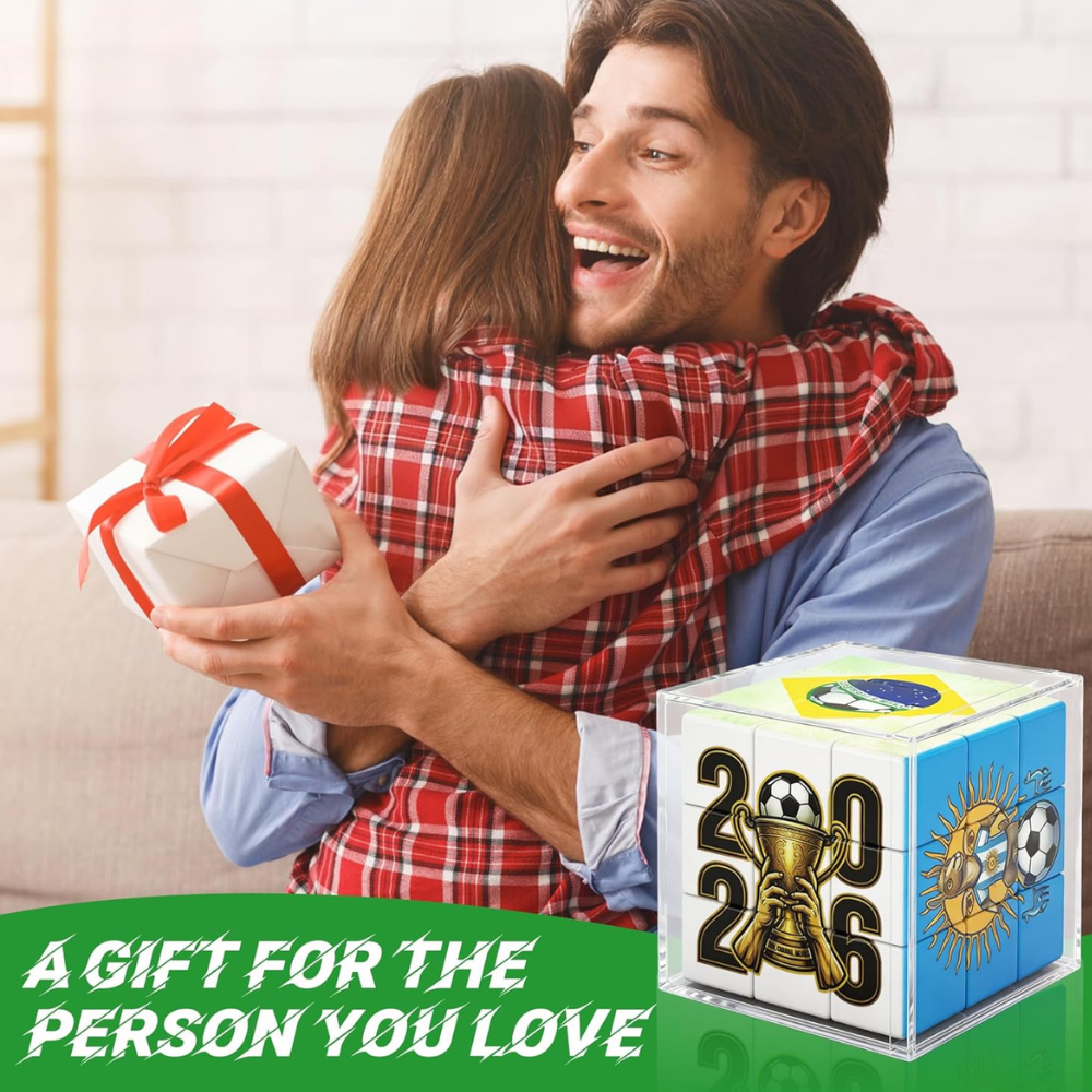 FIFA World Cup 2026 Soccer Theme Cube Puzzle For Adults
