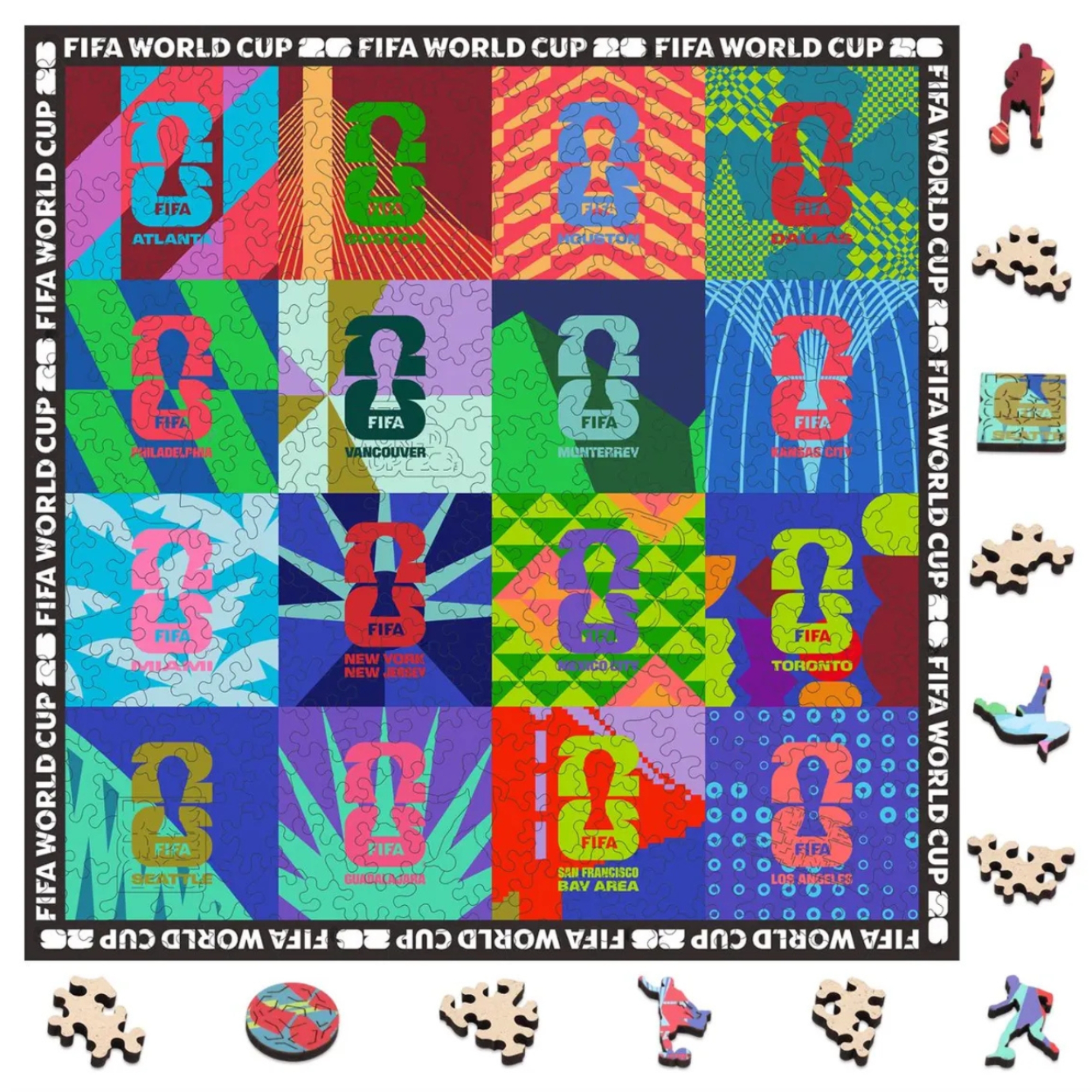 Pack Of 300 Fifa World Cup 2026 Puzzle