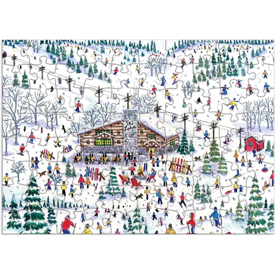 Winter Lights Christmas Countdown 12 Days of Puzzles