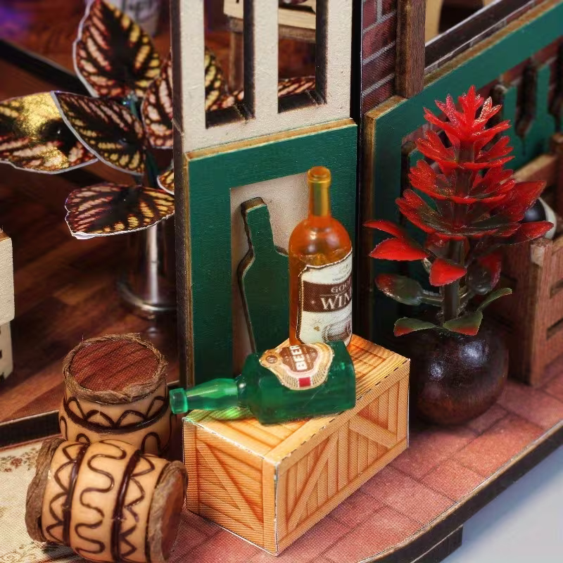 Handcrafted 3D Bookend for Bookshelf Decoration