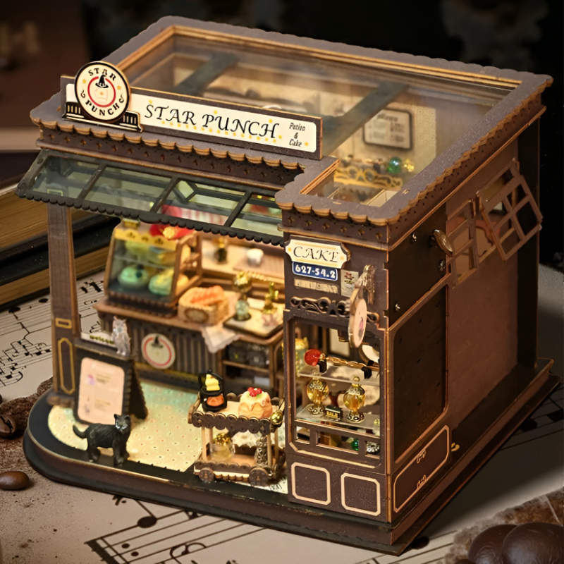 Magic Coffee Cottage DIY Miniature House