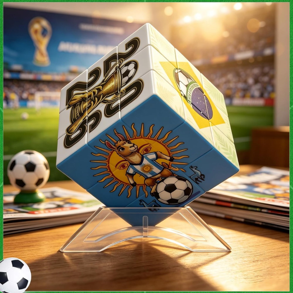 FIFA World Cup 2026 Soccer Theme Cube Puzzle For Adults