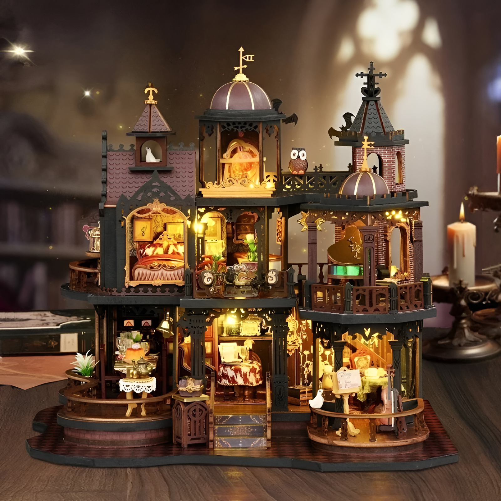 Edinburgh Castle DIY Miniature House