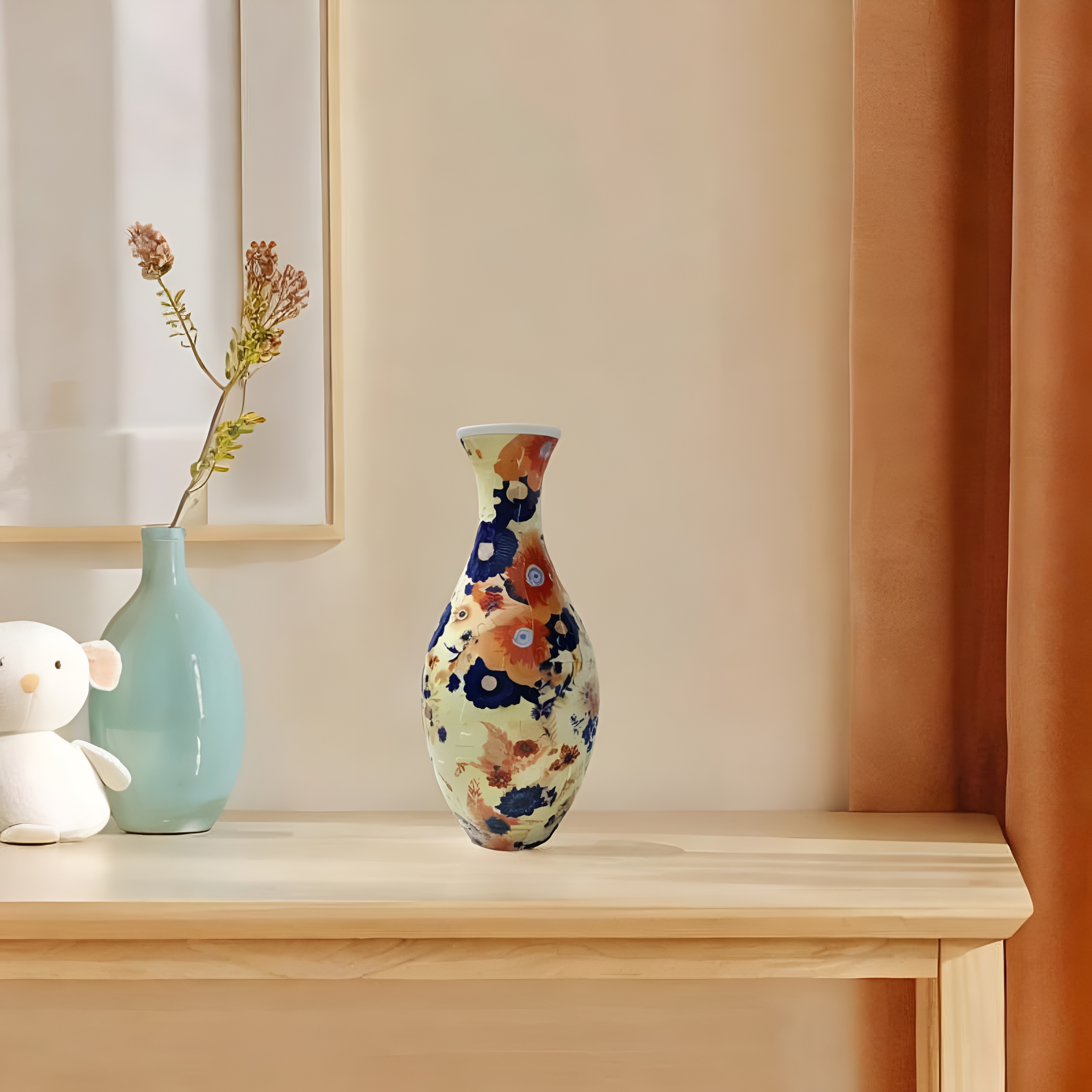 DIY 3D Puzzle Flower Vase Decorative Floral Container