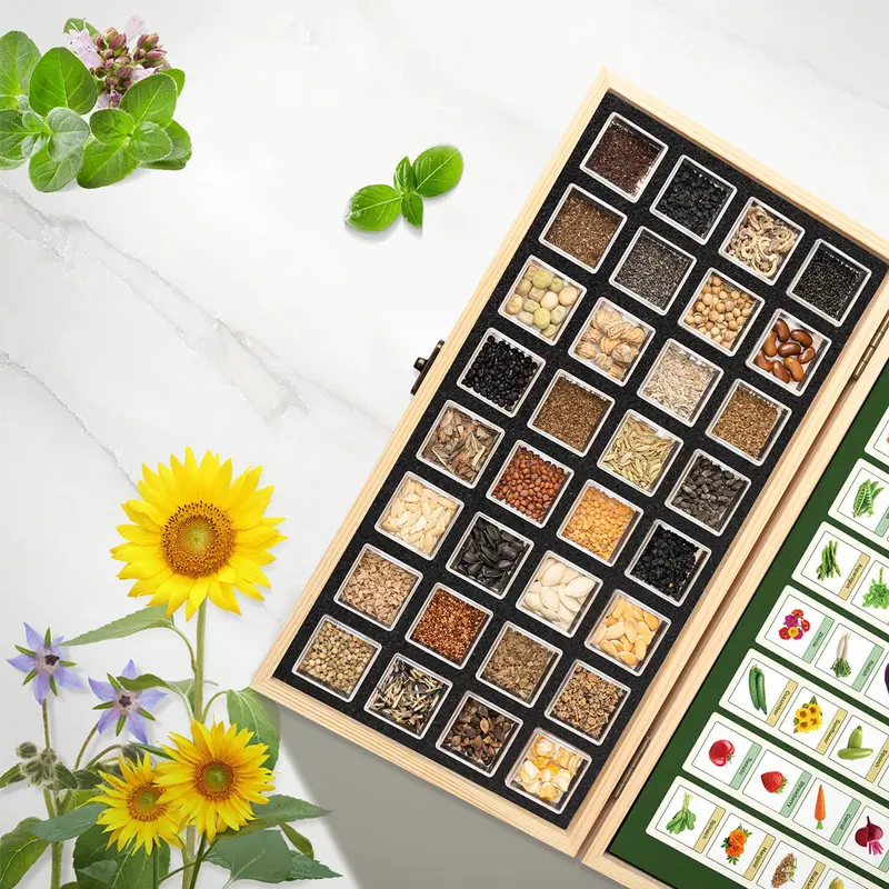 32 Varieties Vegetable Herb And Flower Seed