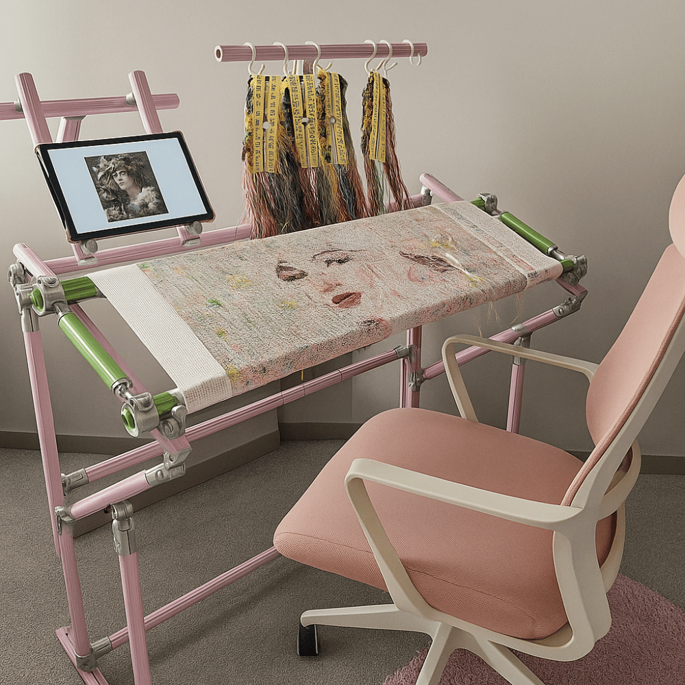 Aluminum Alloy Scroll Frame For Cross Stitch