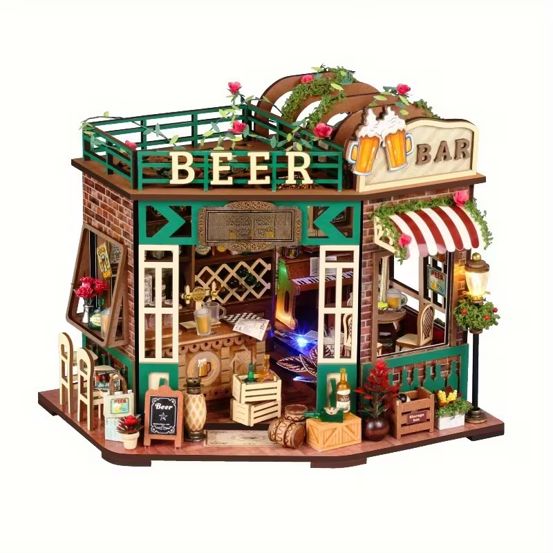 Handcrafted 3D Bookend for Bookshelf Decoration