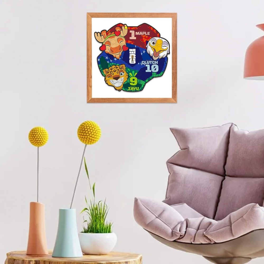 FIFA World Cup 2026 Mascot Wooden 150 Pieces Jigsaw Puzzle