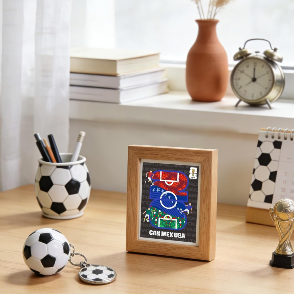 FIFA World Cup 2026 Field 26 Pieces Wooden Puzzle