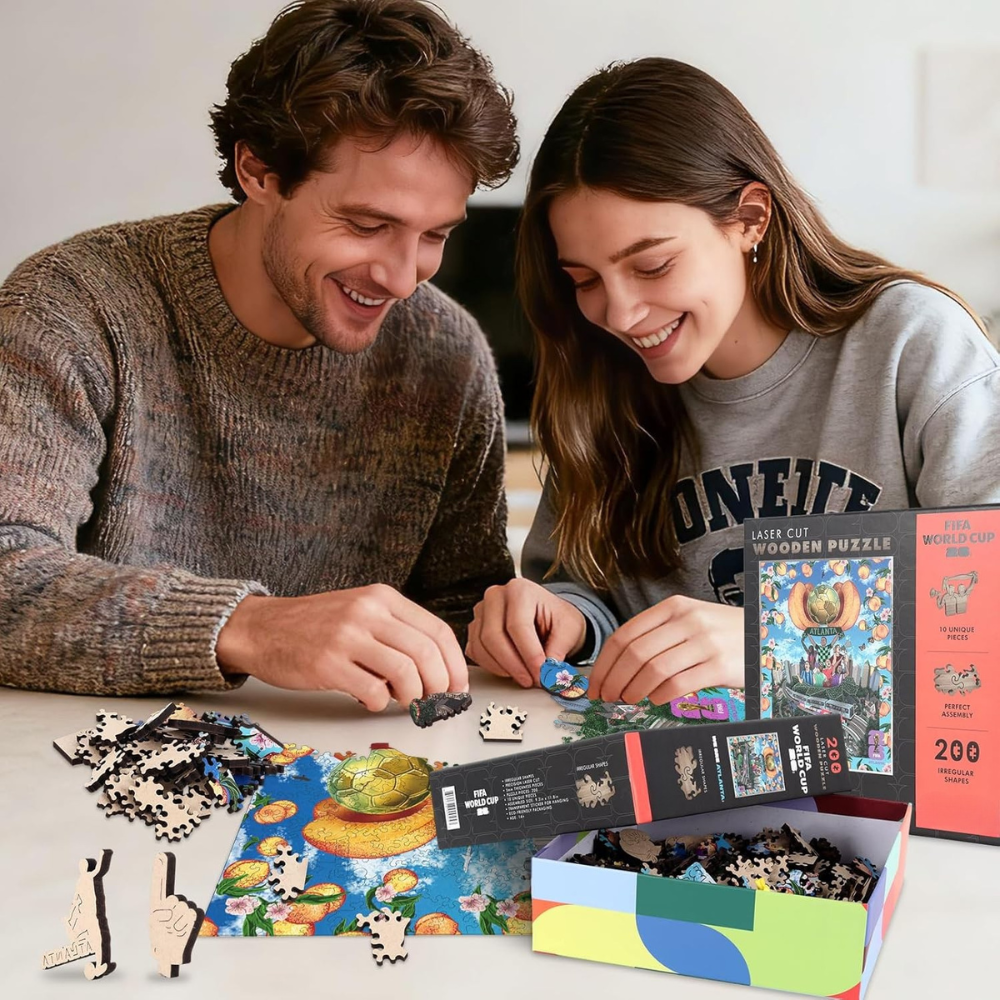 Pack Of 200 FIFA World Cup 2026 Atlanta Puzzle For Adults