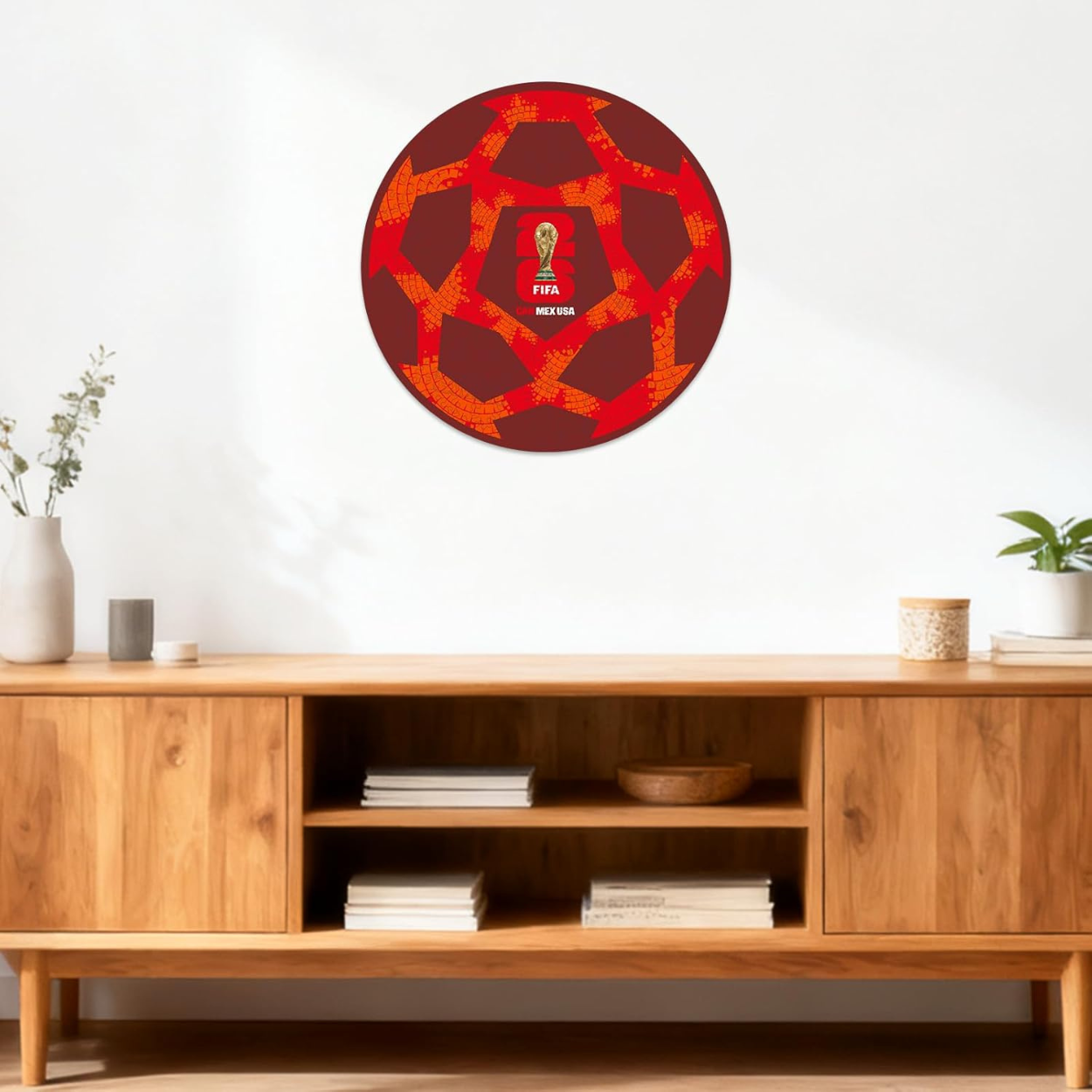 FIFA 2026 Canada Soccer Ball Wooden Puzzle